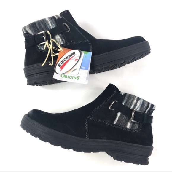 Earth Origins Shoes Earth Origins Water Repellent Suede Ankle Boots